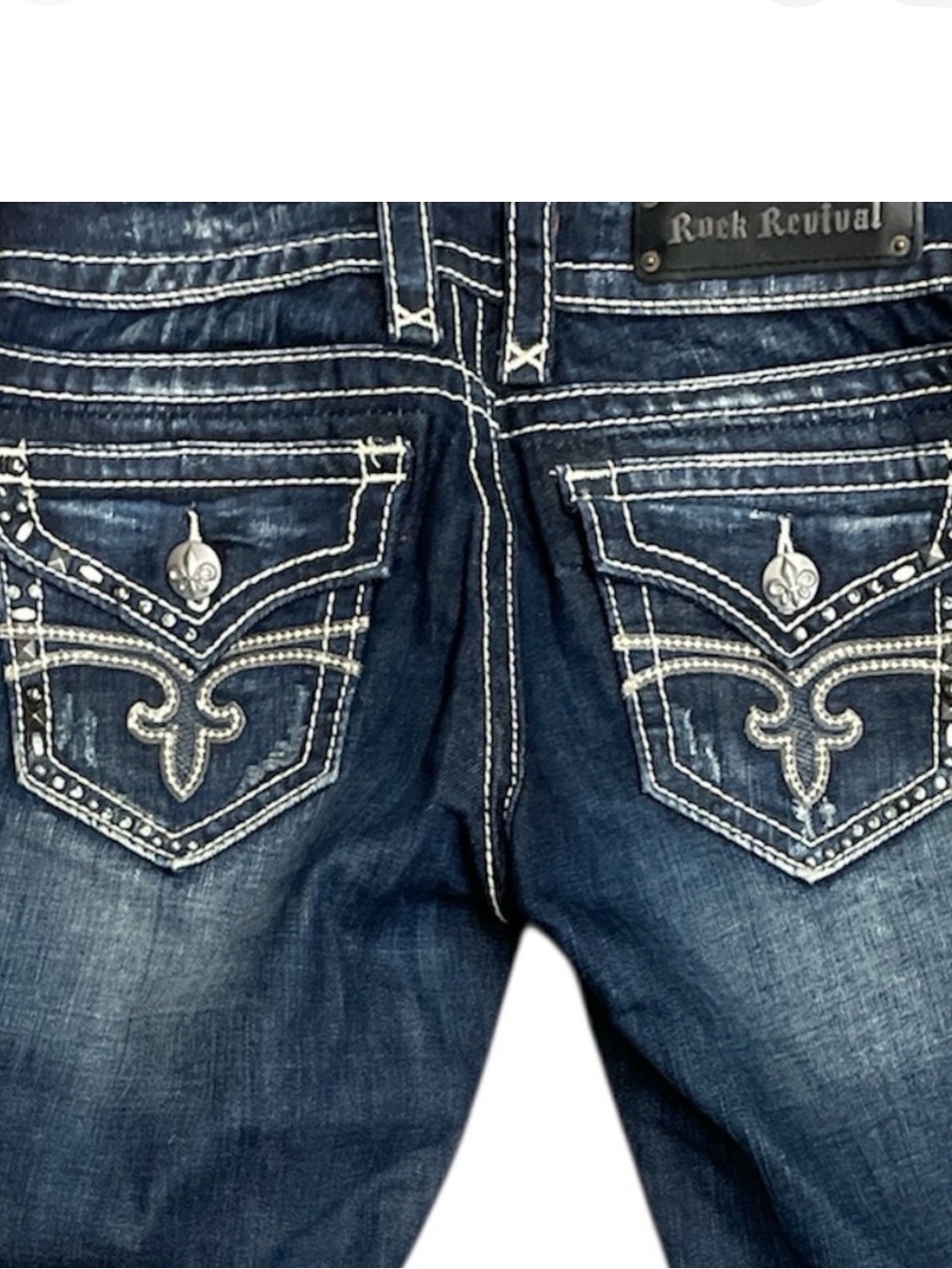 Rock Revival Noelle Capri Deniem jeans size 27